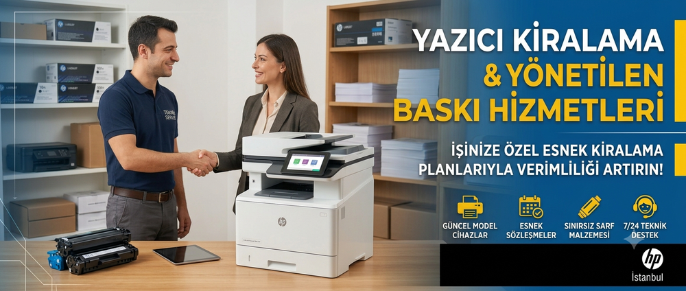 İstanbul yazıcı kiralama - Cetybilişim