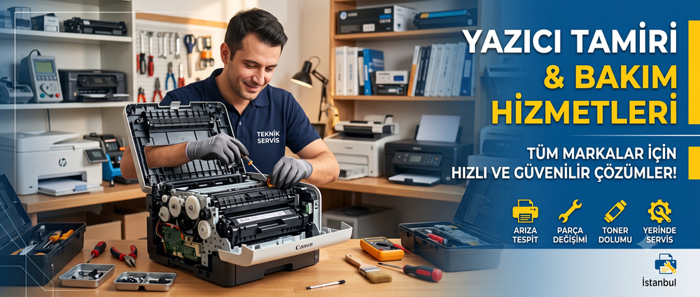İstanbul yazıcı teknik servis ve tamiri - Cetybilişim